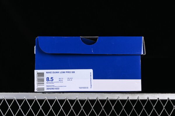 DUNK LOW PRO SB IRON LOW MEDIUM GREY_UNIVERSITY BLUE