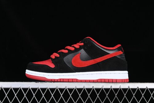 DUNK LOW PRO SB JPACK BLACK_UNIVERSITY RED-BLACK