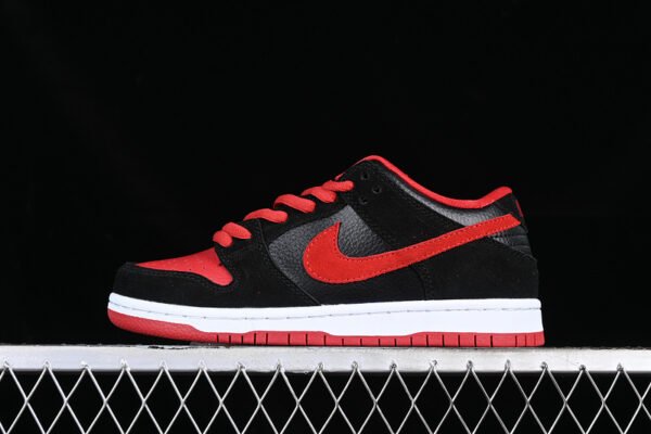 DUNK LOW PRO SB JPACK BLACK_UNIVERSITY RED-BLACK