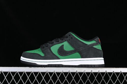 DUNK LOW PREMIUM SB PINE GREEN_BLACK-ATOM RED