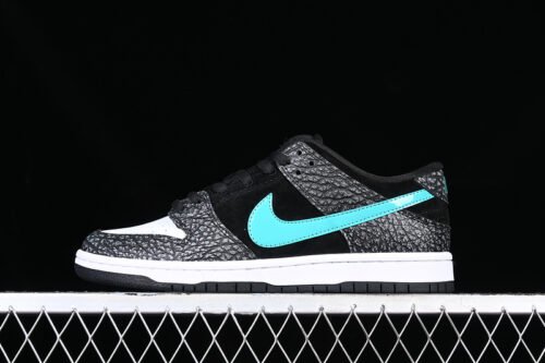 DUNK LOW PRO SB ATMOS ELEPHANT MEDIUM GREY_BLACK_WHITE_CLEAR JADE