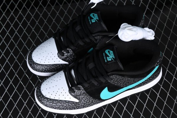 DUNK LOW PRO SB ATMOS ELEPHANT MEDIUM GREY_BLACK_WHITE_CLEAR JADE