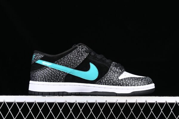 DUNK LOW PRO SB ATMOS ELEPHANT MEDIUM GREY_BLACK_WHITE_CLEAR JADE