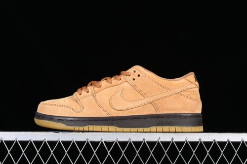 DUNK LOW PRO SB WHEAT MOCHA FLAX_FLAX_BAROQUE BROWN_GUM LIGHT BROWN