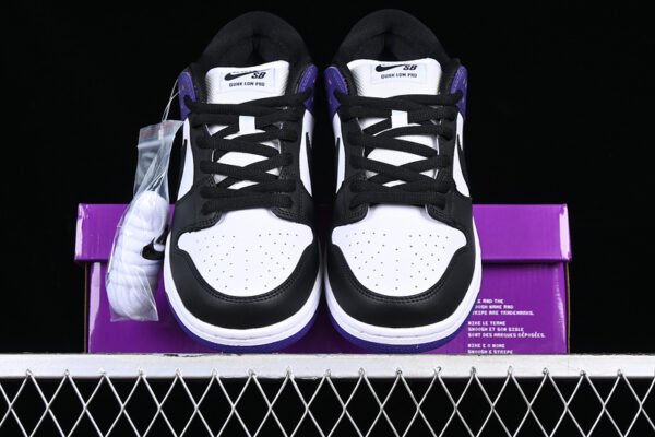 DUNK LOW SB COURT PURPLE_WHITE_COURT PURPLE_BLACK