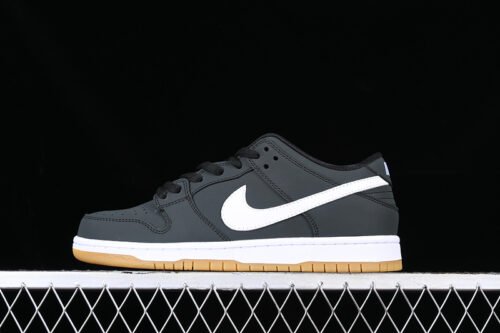 DUNK LOW SB ORANGE LABEL BLACK_WHITE-LIGHT BROWN GUM