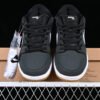 DUNK LOW SB ORANGE LABEL BLACK_WHITE-LIGHT BROWN GUM