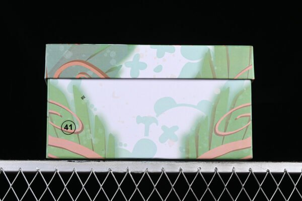 DUNK LOW SB GREEN_YELLOW_WHITE