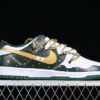DUNK LOW SB GREEN_YELLOW_WHITE