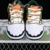 DUNK LOW SB GREEN_YELLOW_WHITE