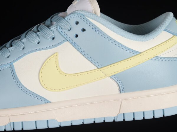 DUNK LOW CITRON TINT WHITE_YELLOW_BLUE