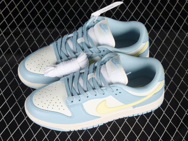DUNK LOW CITRON TINT WHITE_YELLOW_BLUE