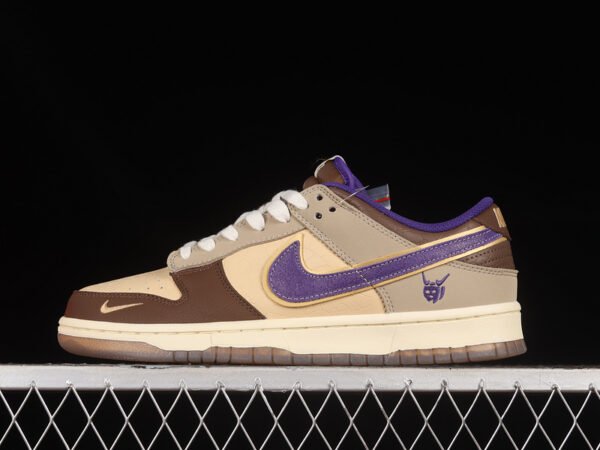DUNK LOW PREMIUM SETSUBUN WHITE ONYX_COURT PURPLE_KHAKI