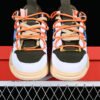 AIR DUNK LOW 3 0 REMASTERED WHITE_BLACK_BLUE_ORANGE