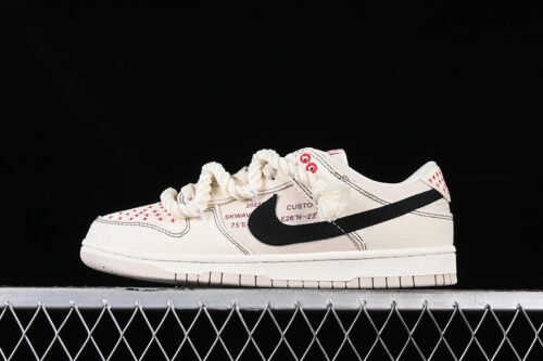 DUNK LOW RETRO LIGHT OREWOOD BROWN BEIGE_BLACK