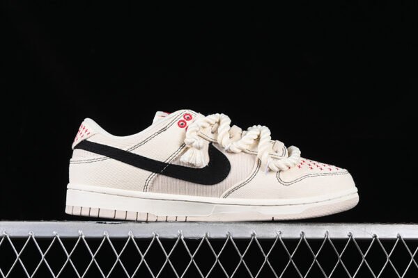 DUNK LOW RETRO LIGHT OREWOOD BROWN BEIGE_BLACK