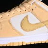 DUNK LOW LX CELESTIAL GOLD_WHEAT GOLD_SAIL_GOLD SUEDE_MIDNIGHT NAVY_WHITE