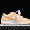 DUNK LOW LX CELESTIAL GOLD_WHEAT GOLD_SAIL_GOLD SUEDE_MIDNIGHT NAVY_WHITE
