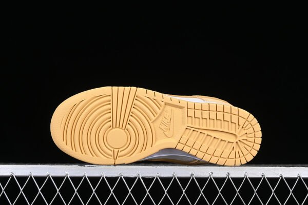 DUNK LOW LX CELESTIAL GOLD_WHEAT GOLD_SAIL_GOLD SUEDE_MIDNIGHT NAVY_WHITE