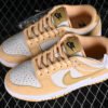 DUNK LOW LX CELESTIAL GOLD_WHEAT GOLD_SAIL_GOLD SUEDE_MIDNIGHT NAVY_WHITE