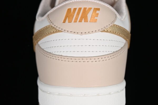 DUNK LOW GOLD SWOOSH PHANTOM_METALLIC GOLD_SANDDRIFT_SAIL