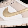 DUNK LOW GOLD SWOOSH PHANTOM_METALLIC GOLD_SANDDRIFT_SAIL