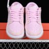 DUNK LOW PINK GINGHAM PEARL PINK_PINK OXFORD_SUMMIT WHITE