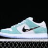 APRIL SKATEBOARDS X DUNK LOW SB TURBO GREEN_METALLIC SILVER_TURBO GREEN