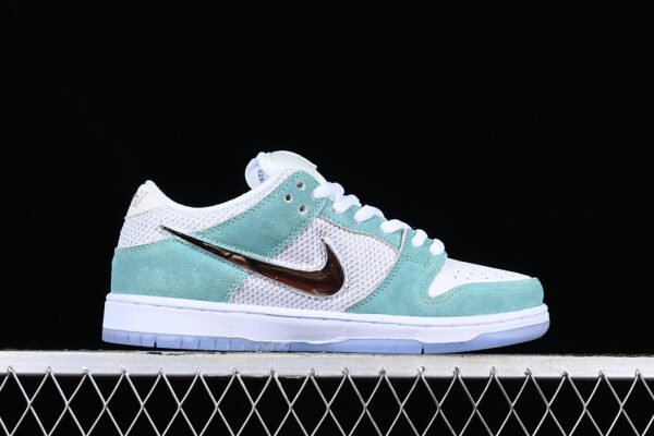 APRIL SKATEBOARDS X DUNK LOW SB TURBO GREEN_METALLIC SILVER_TURBO GREEN