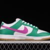 DUNK LOW JOKER WHITE_WHITE_STADIUM GREEN_FUCHSIA DREAM