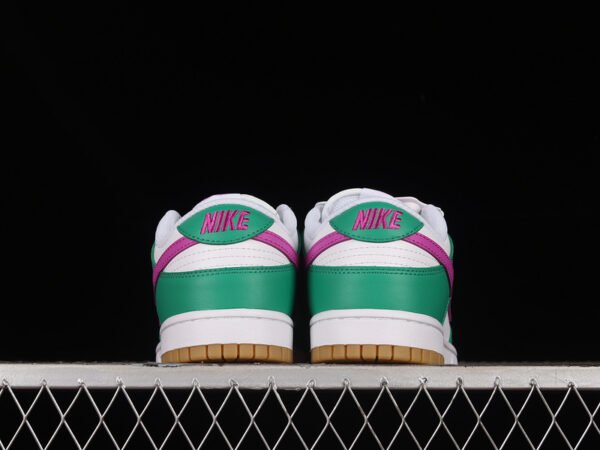 DUNK LOW JOKER WHITE_WHITE_STADIUM GREEN_FUCHSIA DREAM