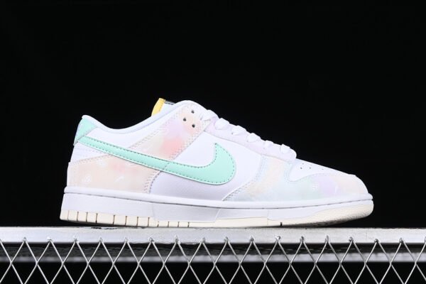 DUNK LOW GS PASTEL PAISLEY WHITE_WHITE_PHANTOM_MINT FOAM