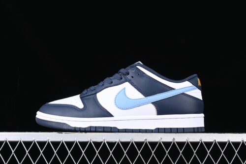 DUNK LOW OBSIDIAN_WHITE_UNIVERSITY GOLD_UNIVERSITY BLUE