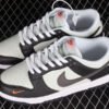 DUNK LOW MINI SWOOSH BLACK_WHITE_TOTAL ORANGE