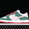 DUNK LOW ALL PETALS UNITED LIGHT BONE_SAIL_FIR GREEN_SAKURA PINK