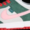 DUNK LOW ALL PETALS UNITED LIGHT BONE_SAIL_FIR GREEN_SAKURA PINK
