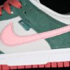DUNK LOW ALL PETALS UNITED LIGHT BONE_SAIL_FIR GREEN_SAKURA PINK
