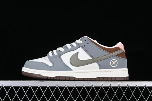 YUTO HORIGOME X DUNK LOW SB WHITE_GREEN_BLUE_BROWN