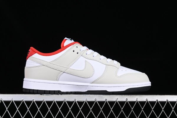 DUNK LOW GS YEAR OF THE DRAGON WHITE_WHITE_UNIVERSITY RED_BLACK