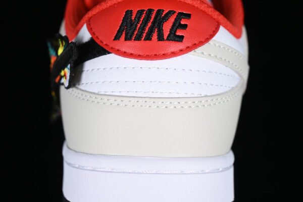 DUNK LOW GS YEAR OF THE DRAGON WHITE_WHITE_UNIVERSITY RED_BLACK