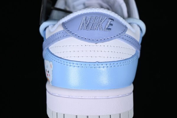 DUNK LOW LOW TOP CASUAL SNEAKERS WHITE_BLUE