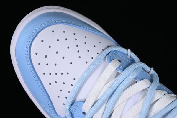 DUNK LOW LOW TOP CASUAL SNEAKERS WHITE_BLUE