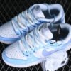 DUNK LOW LOW TOP CASUAL SNEAKERS WHITE_BLUE