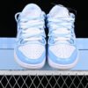 DUNK LOW LOW TOP CASUAL SNEAKERS WHITE_BLUE