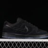 UNDEFEATED SB DUNK LOW BLACK_BLACK_BLACK