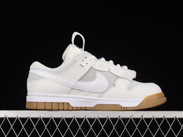 AIR DUNK LOW 3_0 REMASTERED PHOTON DUST_SUMMIT WHITE_GUM LIGHT BROWN_WHITE