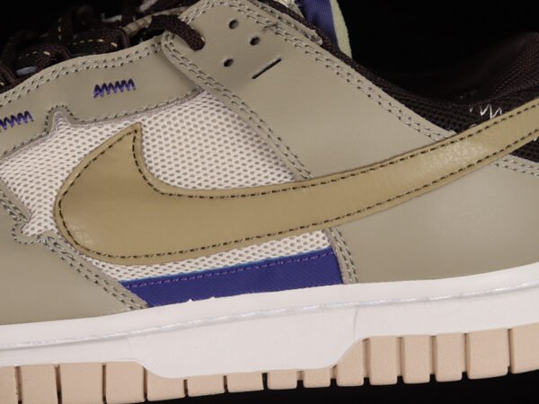 AIR DUNK LOW 3_0 REMASTERED GREY_BLUE_GREEN_GUM LIGHT BROWN_WHITE