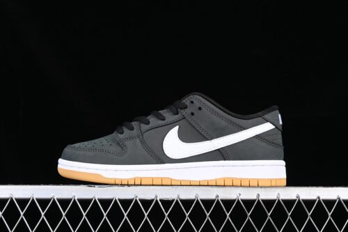 DUNK LOW SB ORANGE LABEL BLACK_WHITE-LIGHT BROWN GUM