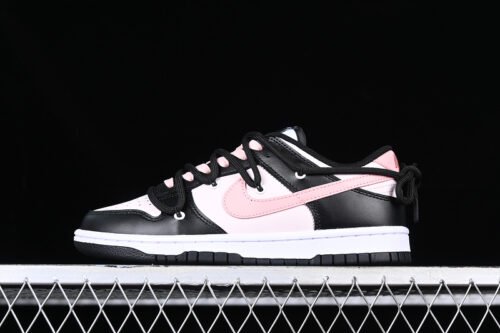 DUNK LOW BLACK_WHITE_PINK