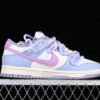 DUNK LOW RISK WHITE_BLUE_PURPLE